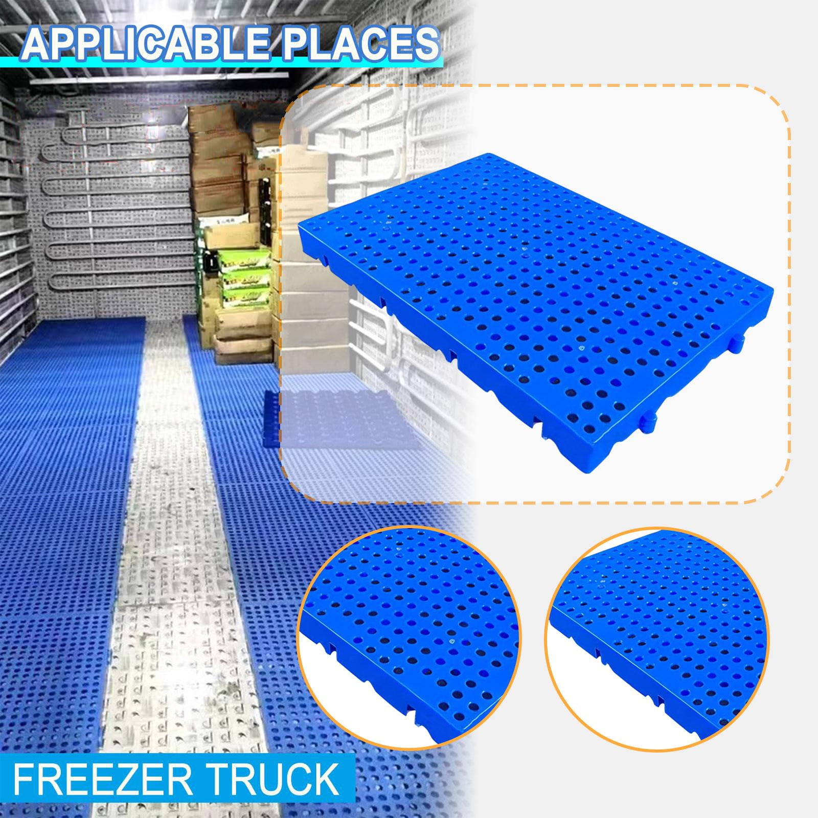 funtasica PP Pallet Ventilation Floor Pallet Nestable Pad,Waterproof Grid,for Basement Storage for Warehouse Garden Restaurant , L L