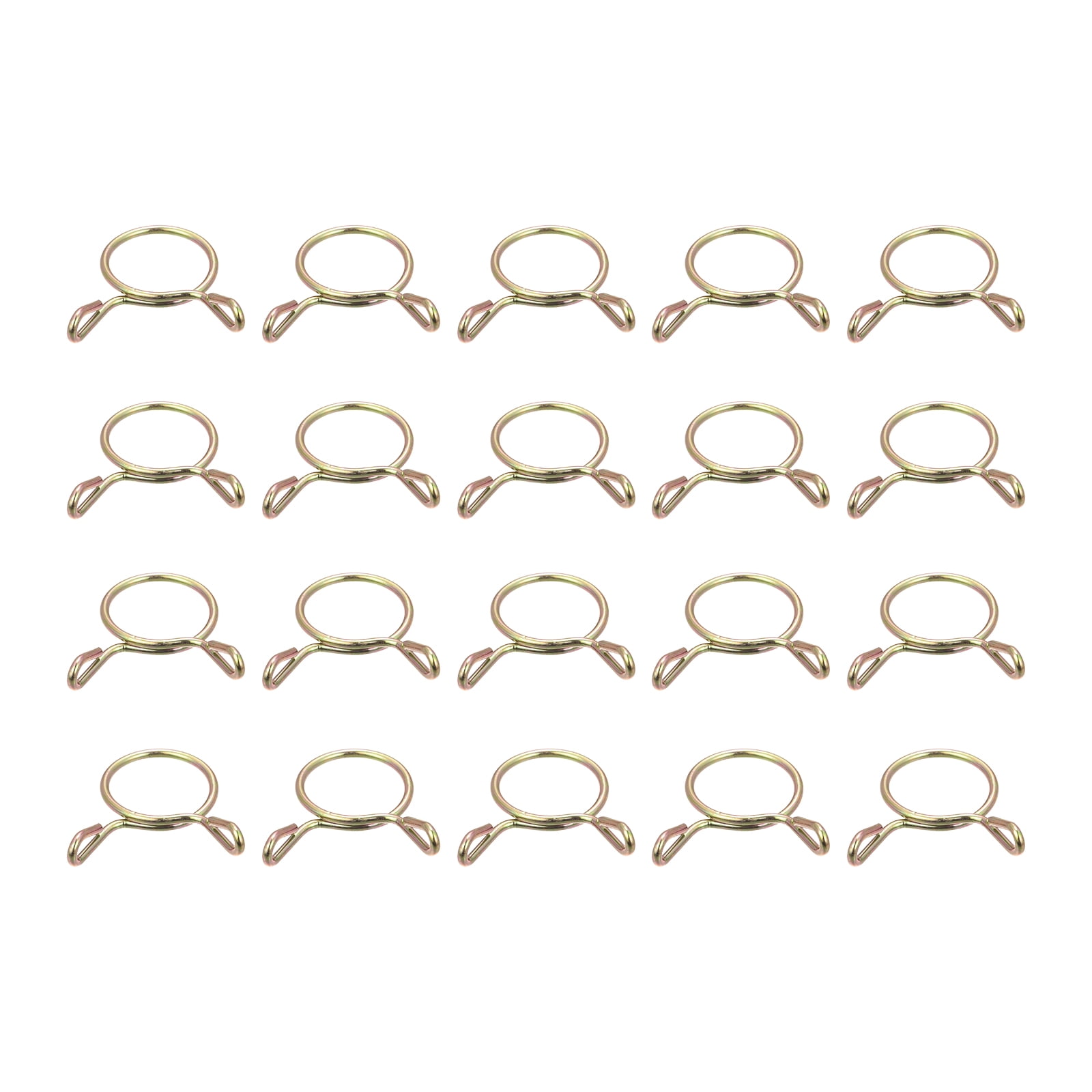 Combustible Línea Manguera Clips, 100uds 4mm ID Ajuste 2.5-3mm Manguera