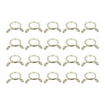 thumbnail image 1 of Unique Bargains Fuel Line Hose Clips, 20 Pack 14mm 65Mn Steel Single Wire Tubing Spring Clamps, 1 of 5
