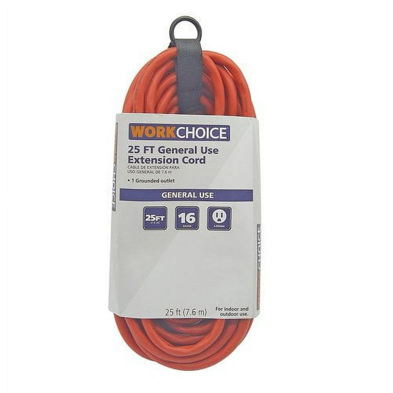 BLACK+DECKER Black + Decker Cord Reel 25-ft 16 / 3-Prong Indoor/Outdoor Sjt  Light Duty General Extension Cord in the Extension Cord Accessories  department at