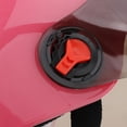 thumbnail image 3 of 60b9df9ee4b959227622d177 en blanco Rosa Zulema Medio sombrero de seguridad, 3 of 8