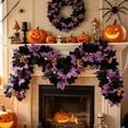 thumbnail image 7 of XGFHYJEH Halloween Decor, Halloween Decorations Indoor, Artificial Rattan Home Window Decoration Layout Simulation Maple Leaf Rattan, 7 of 7