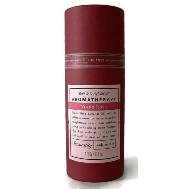 Bath & Body Works Aromatherapy Ylang Rose Sensuality Body Essence 4 fl