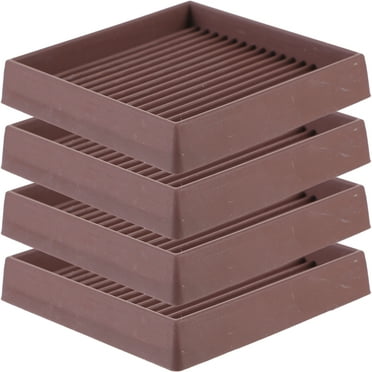 4Pcs Furniture Coasters Non Skid Furniture Pads Furniture Caster Cups Bed Stopper Chair Leg Floor Protectors Washing Machine Pads