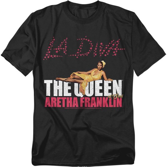 Aretha Franklin T-Shirt La Diva Unisex Graphic Tee for Men & Women