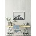 thumbnail image 5 of Crazy Colored Hair Framed Painting Art Print, 36.00" x 1.50", 5 of 6