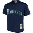 thumbnail image 2 of Men's Mitchell & Ness Ken Griffey Jr. Navy Seattle Mariners Cooperstown Collection Mesh Batting Practice Jersey, 2 of 3