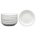 thumbnail image 3 of White Porcelain Contemporary Condiments Soy Sauce Dipping Plate or Dish Set of 6, 3 of 6