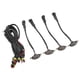 thumbnail image 2 of Luz De Parrilla Delantera, Luces De Marcador De Parrilla LED Universal Alto Brillo Resistente A La Intemperie 3000K Para Automóvil Cergrey Front Grille Daytime Running Light, 2 of 8