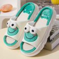thumbnail image 1 of Zapatillas de lino Unisex con dibujos de vaca, chanclas antideslizantes para primavera y verano, zapatos para el hogar para hombres y mujeres, 1 of 5