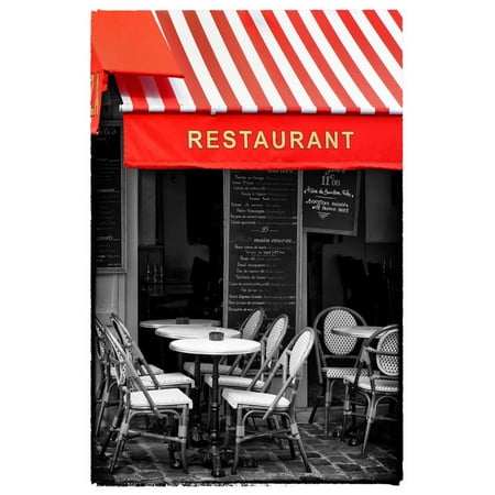 Paris Focus - French Restaurant Print Wall Art By Philippe