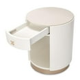 thumbnail image 6 of Michael Amini La Rachelle Round End Table with Marble Top - Champagne Ivory, 6 of 9
