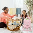 thumbnail image 2 of WonderWash Portable Washing Machine for Apartment & Tiny Spaces - Manual Hand Clothes Washer with Retro Design - Clean Laundry Anywhere with Our Countertop, Non-Electric, Small Washer - Pink, 2 of 8