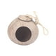 thumbnail image 1 of Nido de pájaro hecho de cáscara de coco, escondite de pájaros, casa para loros de coco, animales pequeños, 1 of 9