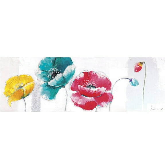 Yosemite Home Decor YA100183B Field of Colors II Hand Painted Abstract Wall Art