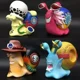 thumbnail image 1 of Figura de acción de One piece Den Mushi Ace Luffy Law Doflamingo, figura de acción de Anime, teléfono, Caracol, gusano, colección de PVC, regalo para niños, 11-12cm, nuevo1330, 1 of 5