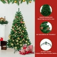 thumbnail image 7 of Soilhill 5ft Artificial Christmas Tree, Premium Hinged Spruce Christmas Trees Easy Assembly with Metal Foldable Stand, Fluffy Holiday Xmas Tree for Home Party Decoration (5Ft), 7 of 7