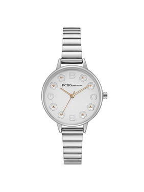 Product Image BCBG GENERATION LADIES CLASSIC ANALOG 3 HANDS DISPLAY SILVER CASE SILVER DIAL SILVER BRACELET GN50726003
