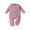 C, variant on Baby Girls And Boys Long Sleeve Flying Sleeve Solid Color Born To Crawl Off Roading Cute Bodysuit Baby Romper B 80