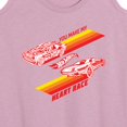 thumbnail image 3 of Hot Wheels - Valentine's You Make My Heart Race - Women's Racerback Tank Top, 3 of 5