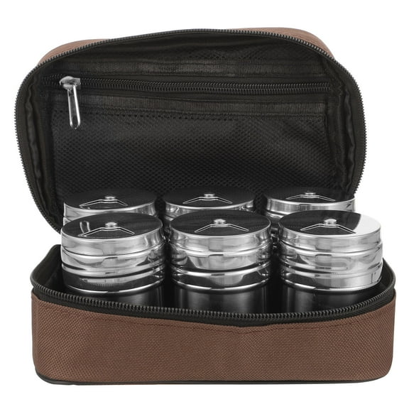 UNOMOR 7pcs Camping Stainless Steel for Outdoor Use