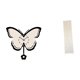 thumbnail image 1 of Reloj De Pared De Mariposa Acrílico Y Lámpara De Pie De Papel Acogedor, Conjunto Decorativo Para Oficina, Comedor, Habitación Infantil Y Sala De Estar., 1 of 8