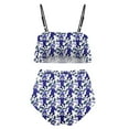 thumbnail image 5 of FcBaudy Womens Swimsuits Two Piece Swimsuit for Women Bathing Suit for Women Tankini Swimsuits for Women Women's Ruffled Bikini Swimsuit Set Women Swimsuit, 5 of 5