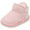 Pink, variant on UngA Toddler Boy Girl Winter Boots Water-Resistant Outdoor Sport Warm Cozy Shoes Anti-Slip Cute Ankle Boots Snow Boots for Toddler Boys Girls (Toddler/Little Kid),Size 11