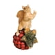 thumbnail image 4 of Estatua de ardilla de escultura de jardín Modelo animal de resina decorativa de resina Ornamento de ardilla para regalos de jardinería patio trasero con frambuesa, 4 of 8