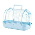thumbnail image 2 of STARTIST Bird Cage Easy to Clean Sturdy Parrot Outing Cage for Canary Parrots Budgies L Blue, 2 of 8