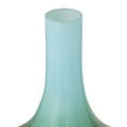 thumbnail image 3 of DecMode 22" Ombre Green Glass Vase, 3 of 8