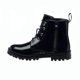 thumbnail image 3 of Botas Para Mujer Con Estrellas De Charol Negro Y Agujetas Tacón Bajo Casuales 005N4D negro 26 Tropicana 005B4D, 3 of 7