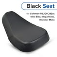 thumbnail image 3 of AlveyTech Black Comfortable Seat for Coleman RB200 212cc Mini Bike, Replacement 2-Wheeler Bike Parts, 3 of 9