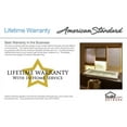thumbnail image 7 of American Standard 2934.002 Studio 60" Acrylic Soaking Bathtub - White, 7 of 7