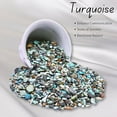 thumbnail image 3 of Turquoise Crystal Chips - Healing Crystals Tumbled Chips Gemstone Beads (1000+ Carat), 3 of 5