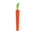 thumbnail image 3 of Nûby 100% Soft Silicone Carrot Tube Baby Teether, for Children 3 Months+, 3 of 5