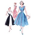 thumbnail image 3 of BUTTERICK PATTERNS B4790 Vestido cruzado para mujer Talla FF (16-18-20-22) Azul, 3 of 5