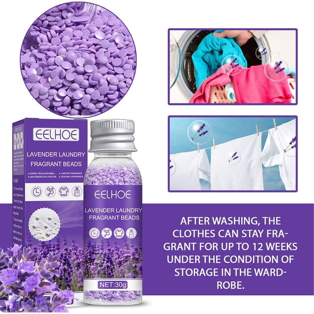 La fragancia de los sabores de la lavanda gotea el perfume del detergente de la lavadora del lavadero Wdftyju Para estrenar