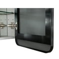 Better Homes & Gardens Matte Black Aluminum Frame Wall Mount Mirror