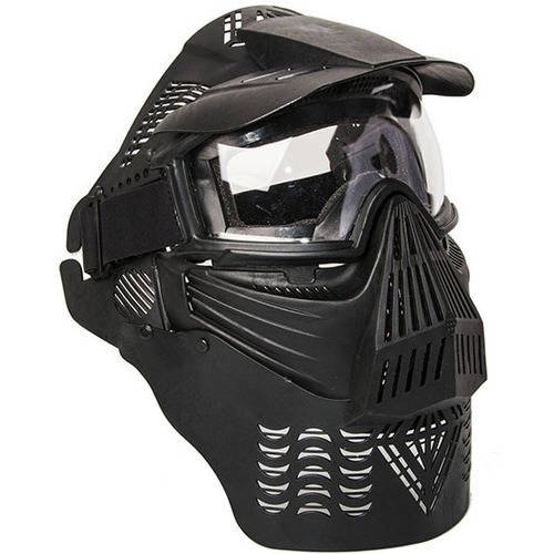 ALEKO PBM225BK Army Military AntiFog Paintball Mask with Double