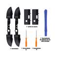thumbnail image 4 of 2 pzs Tapón Botón Bumper Para Xbox Series X Grip Lb Rb Control Malubero Negro, 4 of 4
