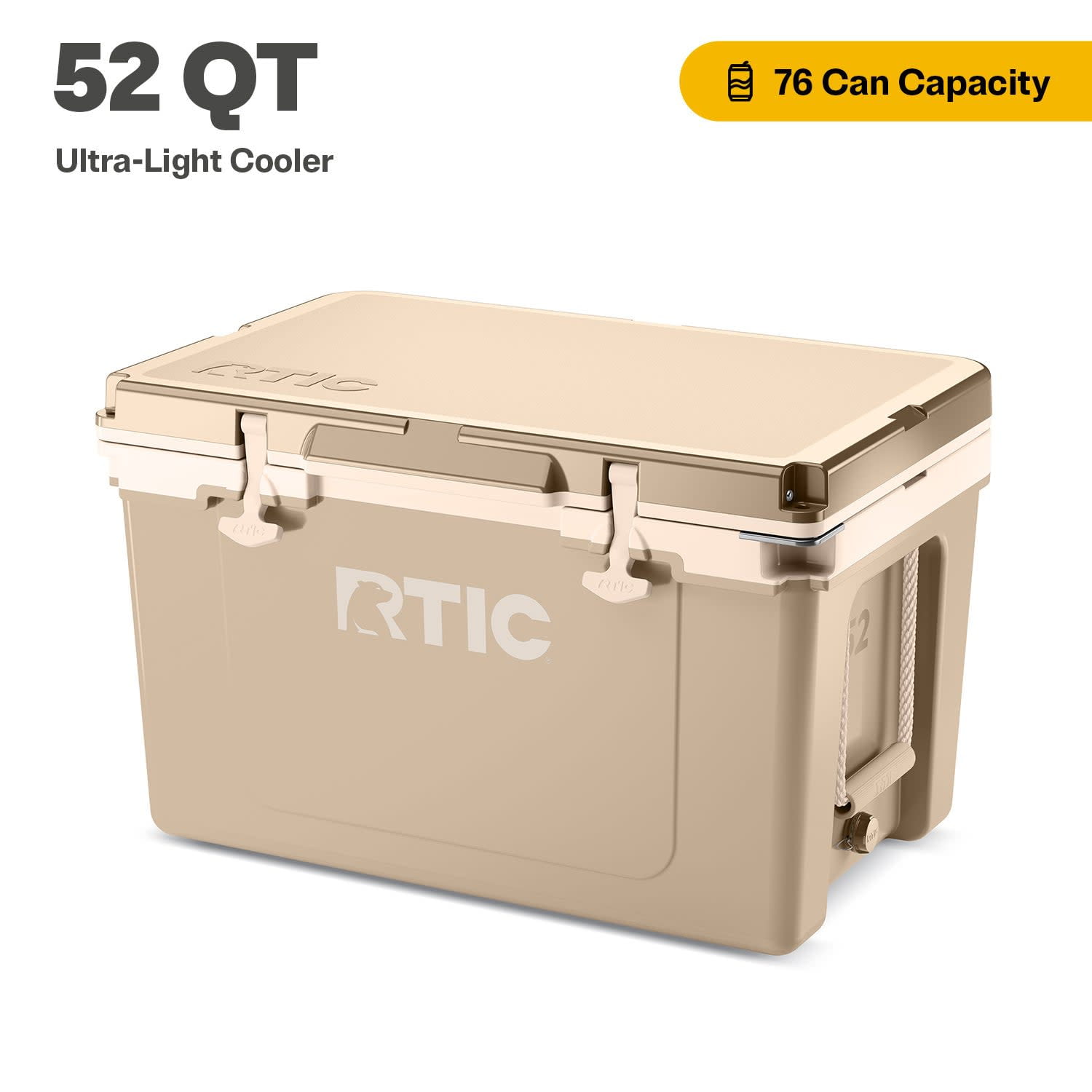 RTIC 20QT タンカラー　クーラーボックス RTIC 20 QT Ultra-Tough, Heavy-Duty Terrain Rotomolded Cooler