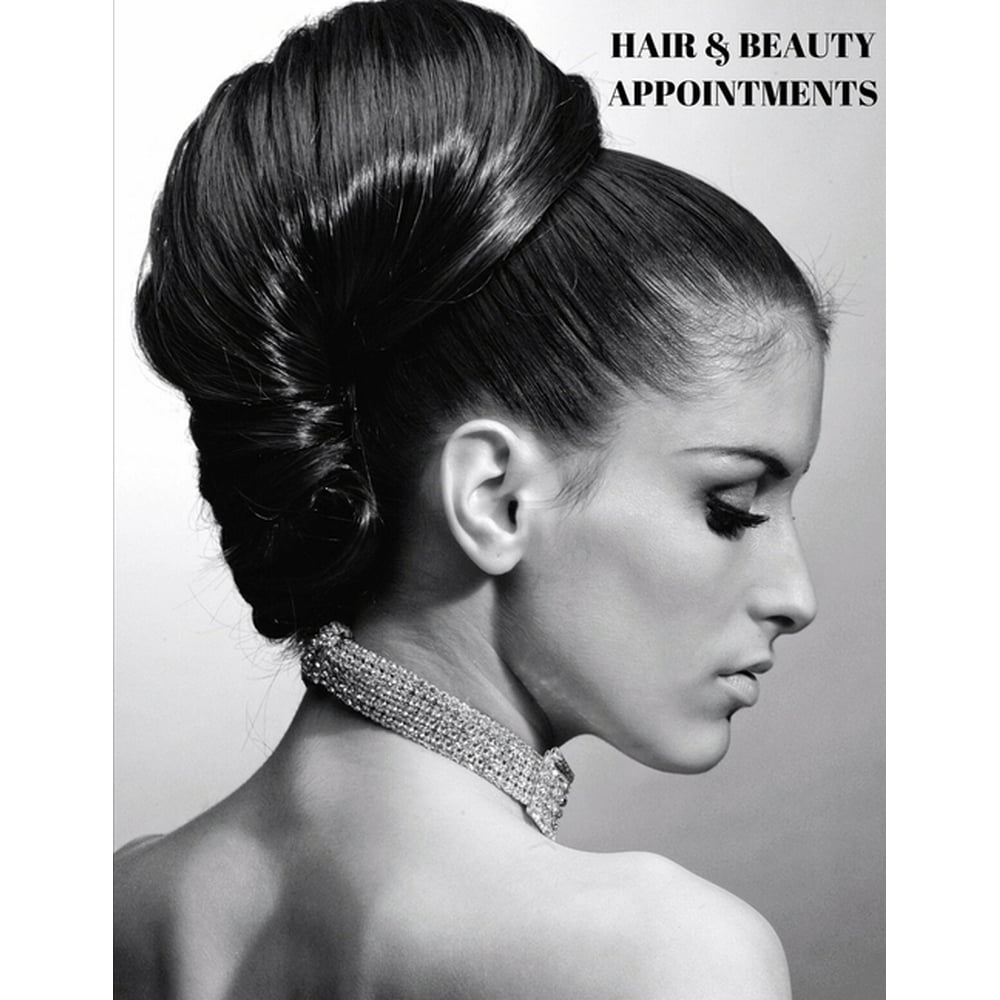Hair & Beauty Appointments 5Column Daily Appointment Book for Salons