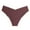 Brown, variant on yunLCZ Underwear for Women Cotton Women's Summer Wavy Edge V Shaped Waist Without Marks Ice Thong Underwear For Women Waist Cotton Crotch Stretch Cool Underwear for Women