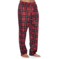 thumbnail image 4 of Ashford & Brooks Men's Jersey Knit Long-Sleeve Top and Mink Fleece Bottom Pajama Set, 4 of 4