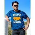thumbnail image 2 of Corgi Squad Silhouette Tie Dye Crystal Men -Image by Shutterstock, Male Medium, 2 of 4
