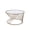 Champagne, variant on Round Metal Coffee Table | Bring Modern Style to Any Living Space | Open - Frame Drum Base | Combine Beauty and Practicality