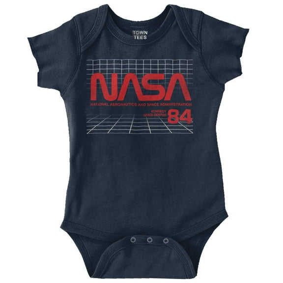 NASA Kennedy Space Center 1984 Romper Boys or Girls Infant Baby Brisco Brands 12M