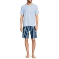 thumbnail image 5 of ANDE Men's Sleep Top and Shorts Set, 2-Piece, Sizes S-2XL, Mens Pajamas, 5 of 5