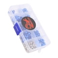 thumbnail image 4 of RC Rondelle Plate, 125 Pcs Traitement d'Oxydation Anodique RC Vis Rondelle Kit Alliage d'Aluminium pour Voiture 1/8 RC pour Voiture RC Bleu, Rouge, Or, 4 of 8